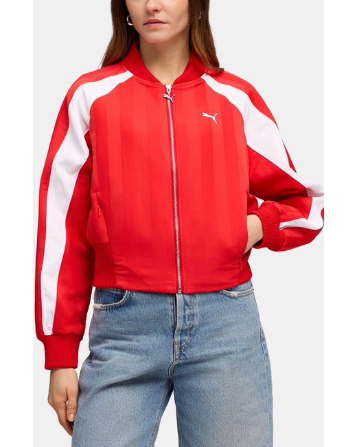 PUMA Red Future Archive Bomber Jacket