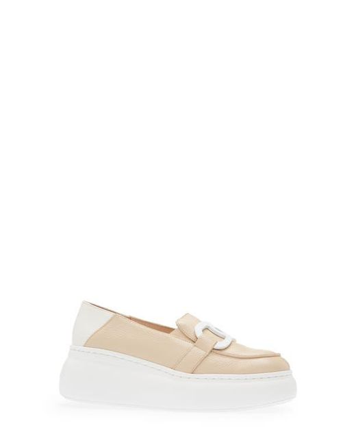 Wonders Natural Platform Loafer