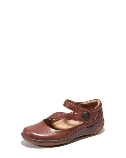 HALSA FOOTWEAR Brown Ava Flat