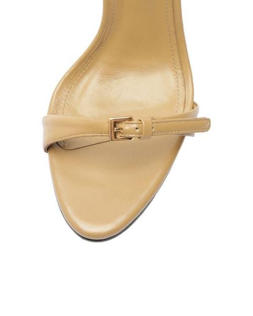 SCHUTZ SHOES Metallic Aurora Slingback Sandal