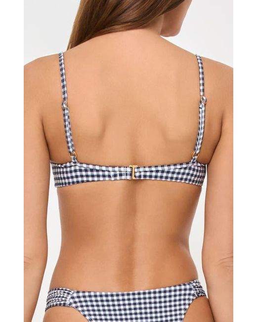 L*Space Blue Peyton Bikini Top