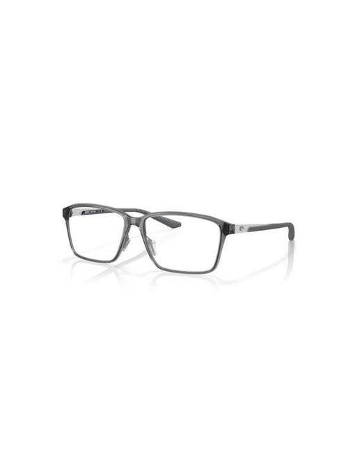 Costa Gray 55Mm Rectangle Optical Glasses for men