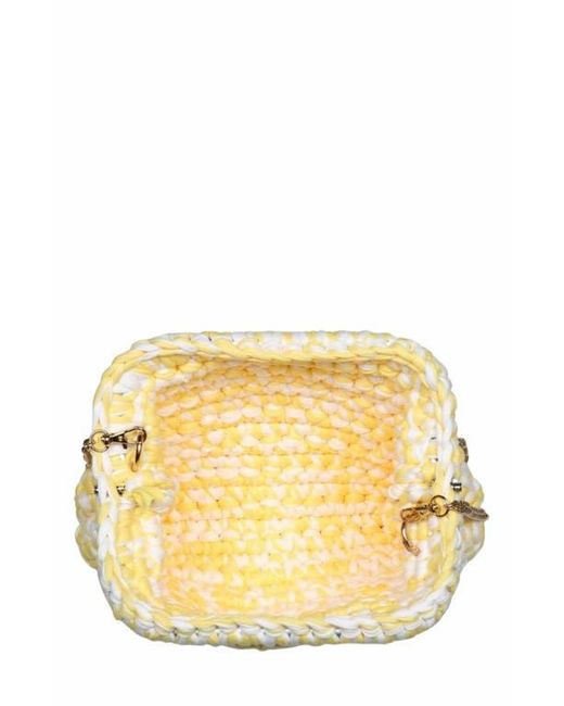 Moda Luxe Metallic Raya Clutch