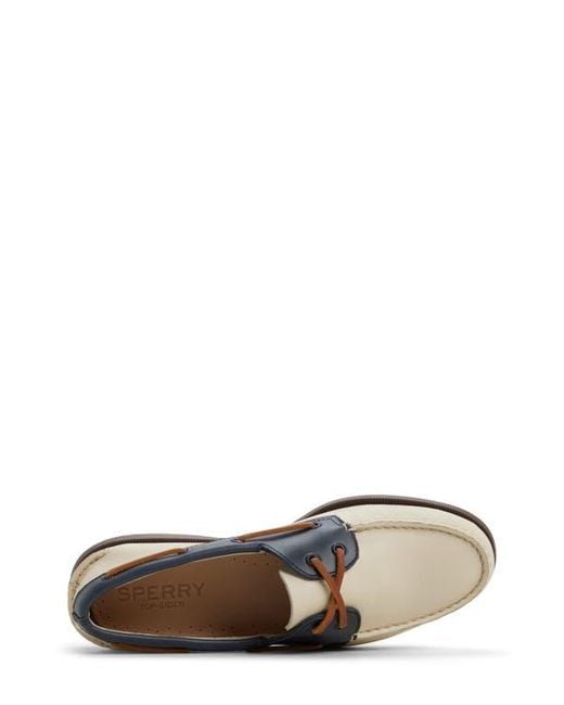 Sperry Top-Sider Black Authentic Original 2-Eye Boat Shoe for men