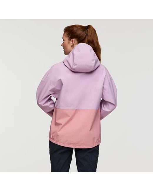 COTOPAXI Purple Cielo Rain Jacket