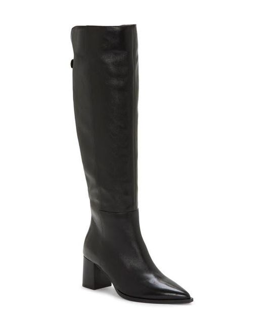 Vince Camuto Black Lilibet Knee High Boot