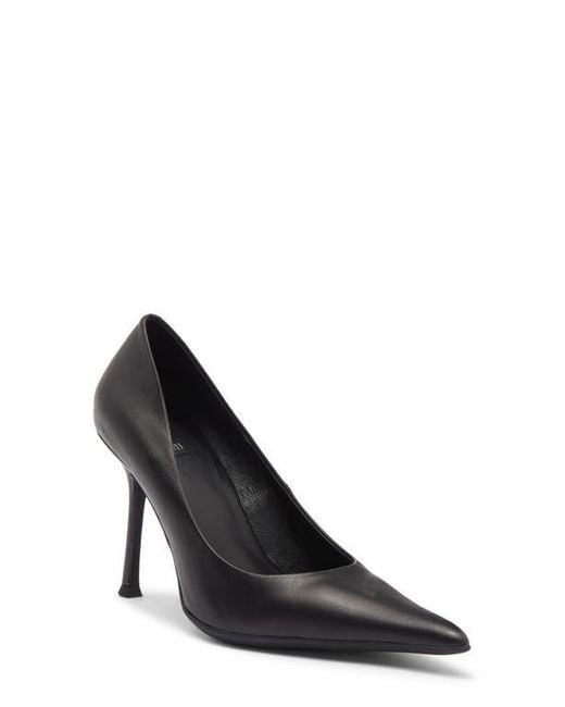 Jeffrey Campbell Black Risktaker Pointed Toe Pump