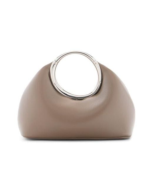 Jacquemus Brown Le Petite Calino Leather Top Handle Bag