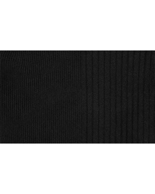 DELUC Black Nate Funnel Neck Sweater