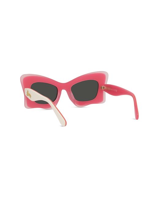Loewe Multicolor X Paula's Ibiza 50mm Butterfly Sunglasses