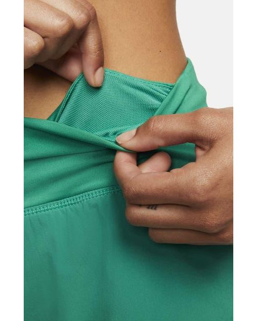 Nike Green Eclipse Running Shorts