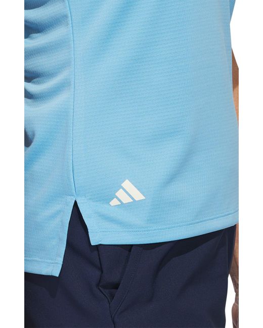 Adidas Originals Blue Ultimate365 Heat. Rdy Golf Polo