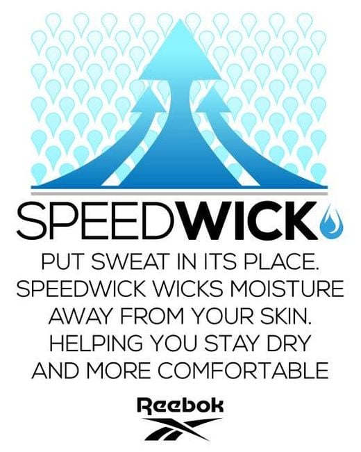 Reebok Blue Big & Tall Performance Jersey Tech Muscle Tee for men