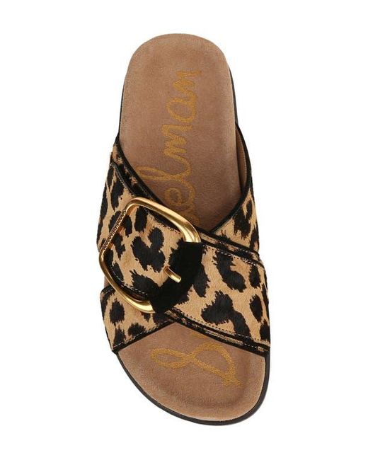 Sam Edelman Brown Darla Slide Sandal