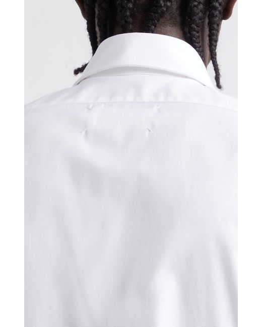 Maison Margiela White Mm1 Cotton Button-up Shirt for men