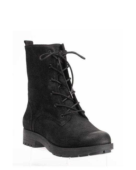 Revitalign Black Stratton Lace-Up Boot