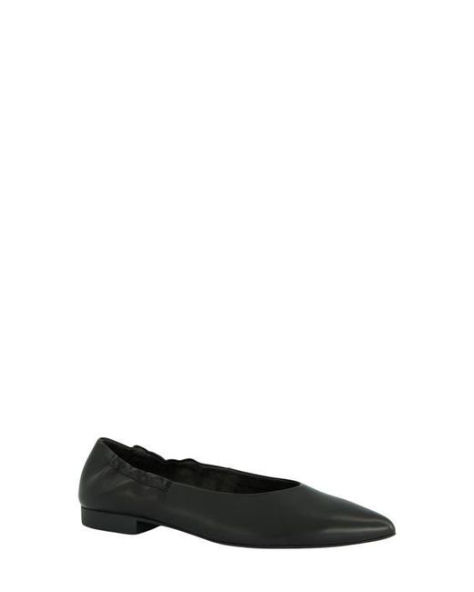 Paul Green Black Elly Pointed Toe Flat