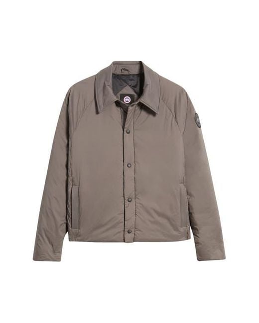 Canada Goose Lodge Packable Windproof 750 Fill Power Down Jacket in Gray for Men Lyst