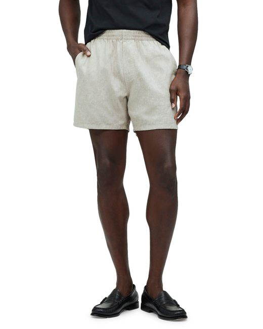 Madewell Multicolor Everywear Linen Twill Shorts for men