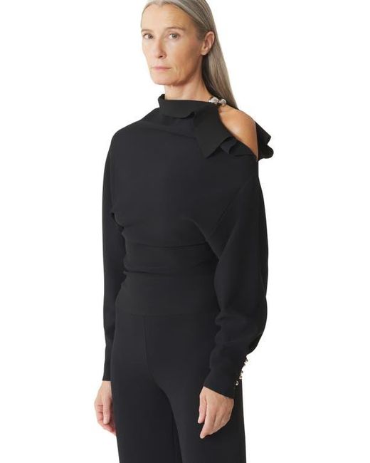 Lanvin Black Viscose Sweater