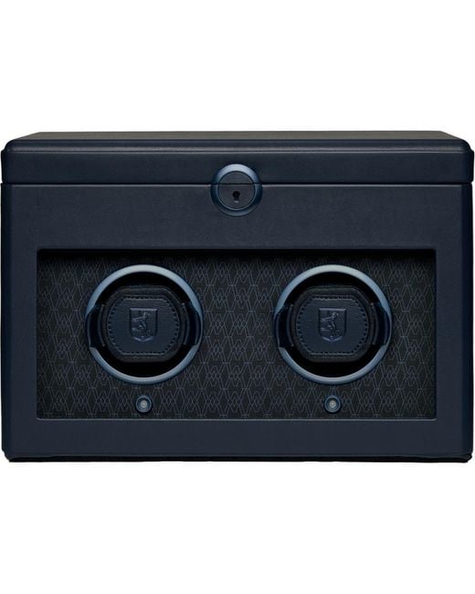 Wolf Blue Earth Double Watch Winder for men
