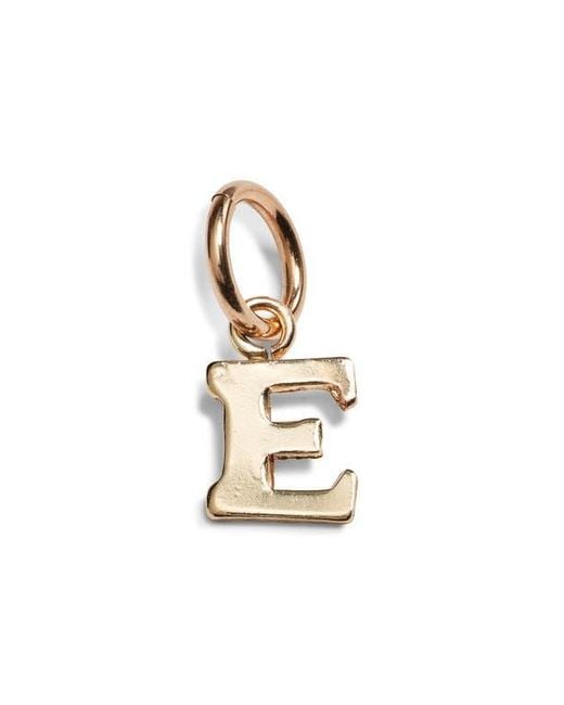 Nashelle Metallic Initial Charm