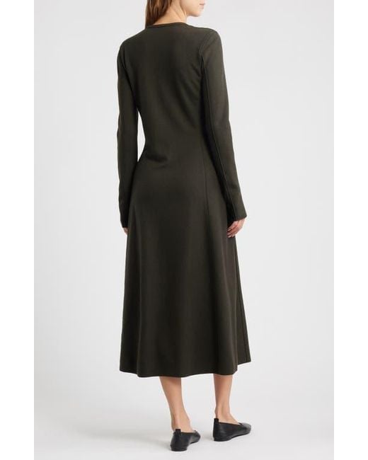 Rag & Bone Yan Long Sleeve Wool Sweater Dress in Black | Lyst Rag & Bone Yan Long Sleeve Wool Sweater Dress in Black | Lyst