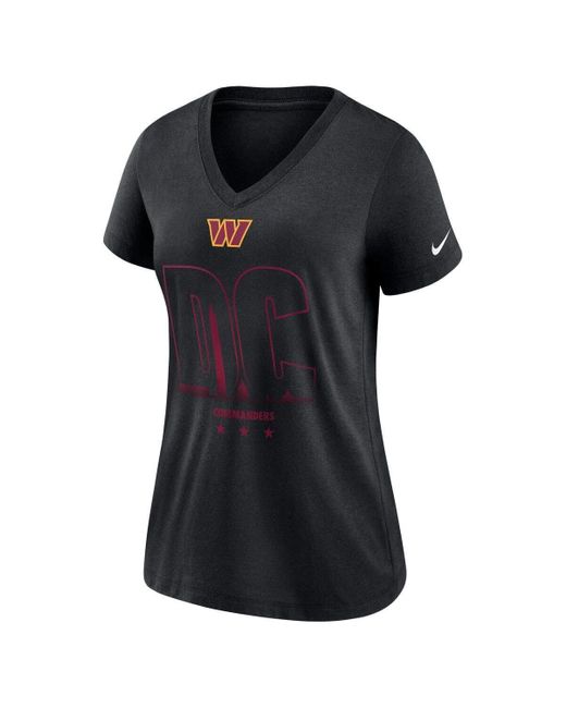 Nike / Women's Tampa Bay Buccaneers Slant White V-Neck T-Shirt