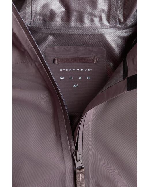 H&M Multicolor Oversized Rain Jacket With Stormmove