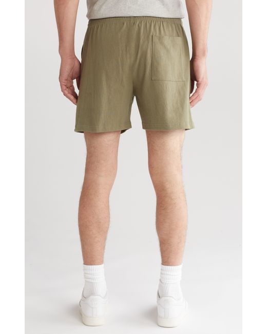 Museum of Peace & Quiet Natural Wordmark Cotton Sweat Shorts for men
