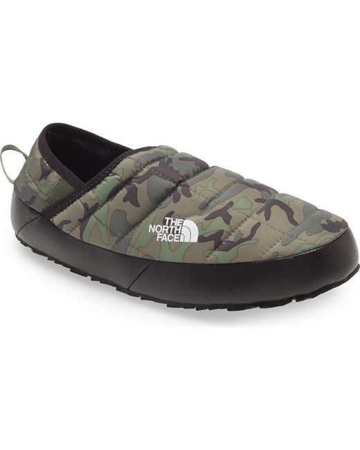 The North Face Black Thermoball Traction Water Resistant Slipper for men