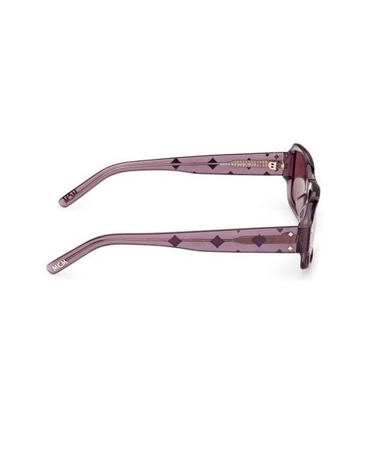 MCM Pink 54Mm Rectangular Sunglasses