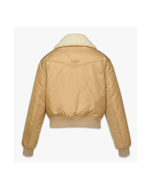 MCM Natural Aviator Jacket