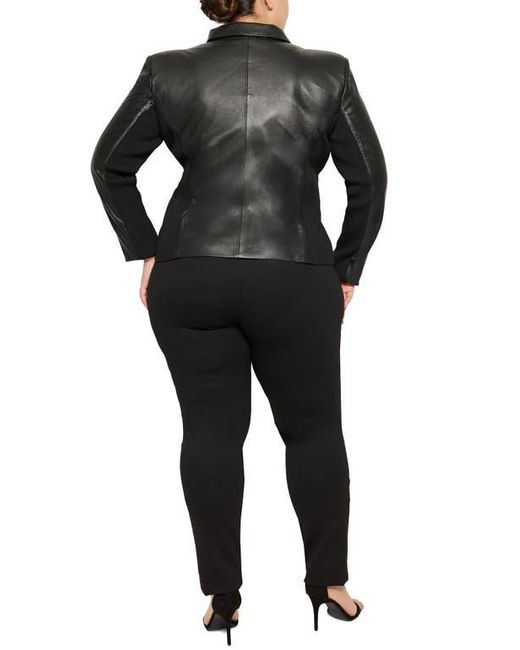 AS by DF Black Mrs. Smith Leather Jacket