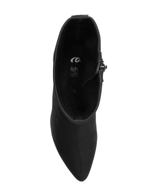 Ara Black Arbor Pointed Toe Bootie