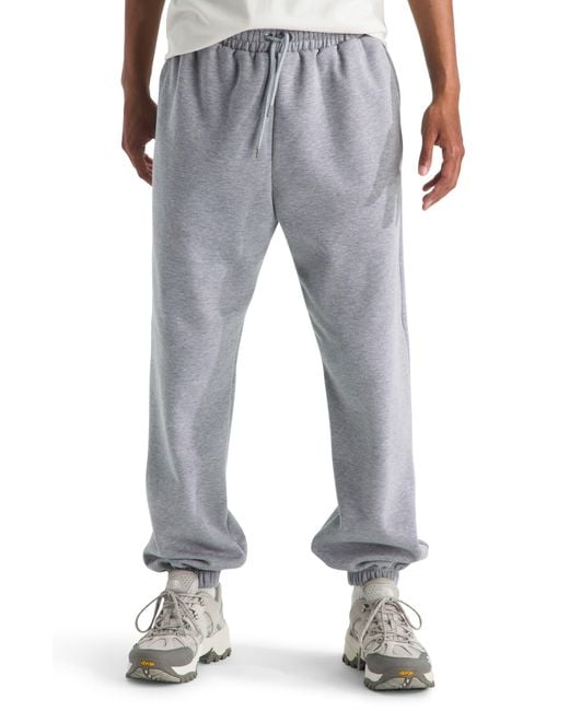 The North Face Gray Essential Drawstring Joggers for men