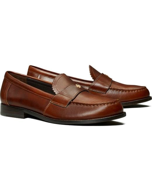 Tory Burch Brown Classic Loafer