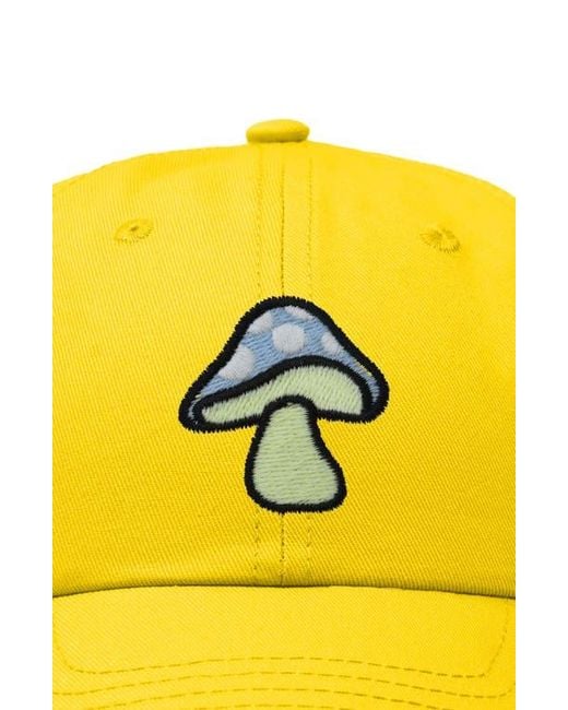 Alix Yellow Mushroom Hat for men