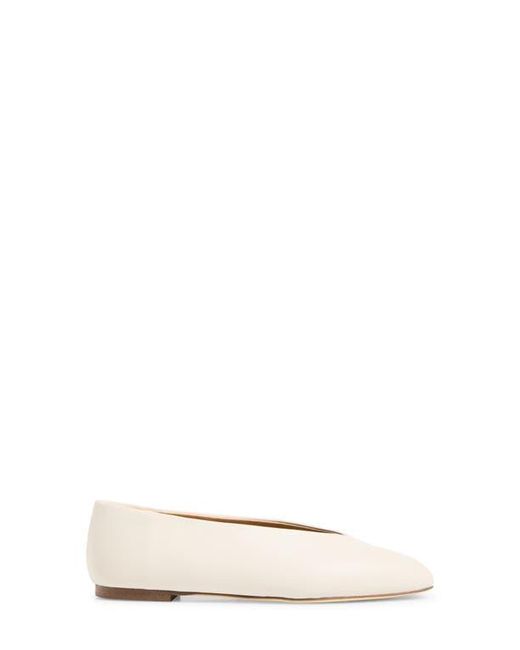 Tony Bianco White Brash Flat