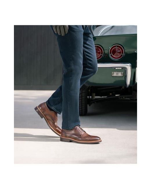 Florsheim Brown Anthem Wingtip Blucher for men