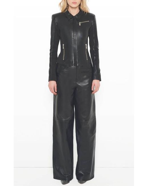 AS by DF Black Mrs. Smith Leather Jacket