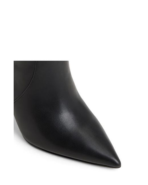 ALDO Black Nathalee Pointed Toe Knee High Boot