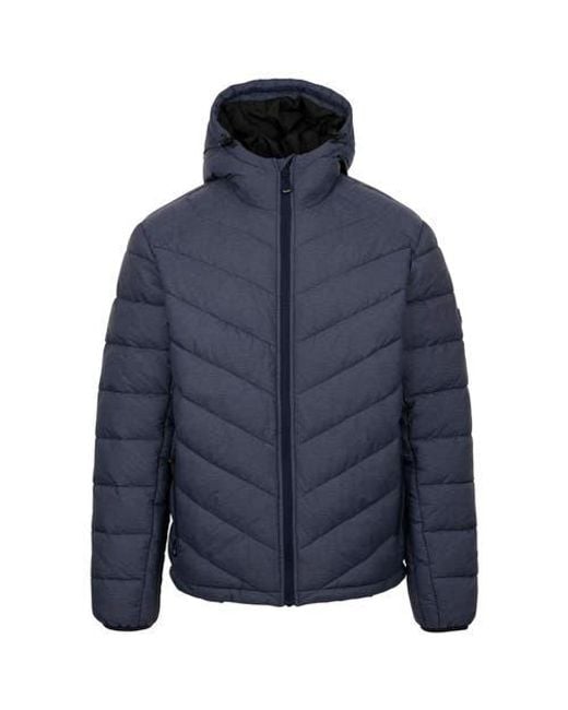 Trespass Blue Didmarton Padded Jacket for men