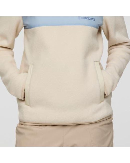COTOPAXI Natural Teca Fleece Pullover