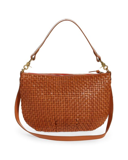 Clare V. Moyen Messenger Crossbody Bag in Brown Lyst