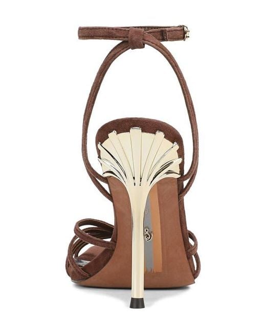Sam Edelman Brown Lili Ankle Strap Sandal