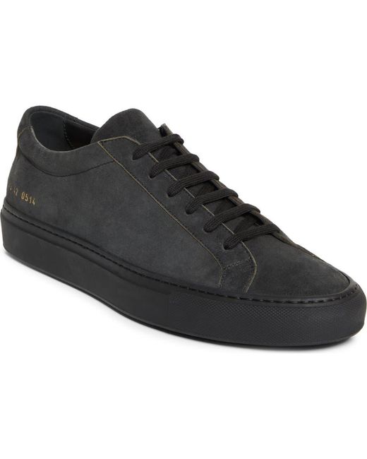 Common Projects Black Achilles Premium Sneaker for men