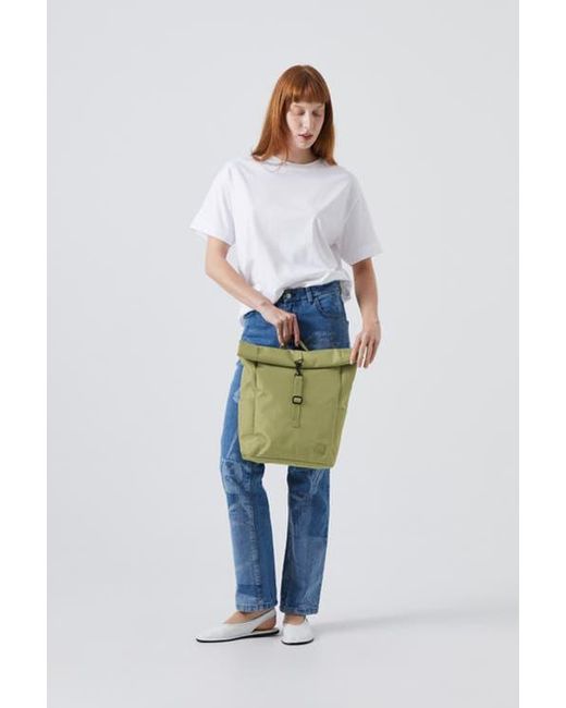 Lefrik Green Roll Mini Backpack