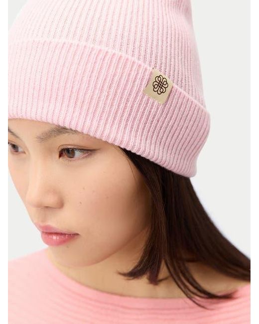 Knit Beanie Gobi Cashmere Hat Gobi Cashmere Cashmere Rib Knit