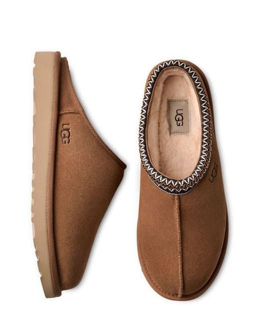 Ugg Brown Tasman Ii Genuine Shearling Lined Slipper for men